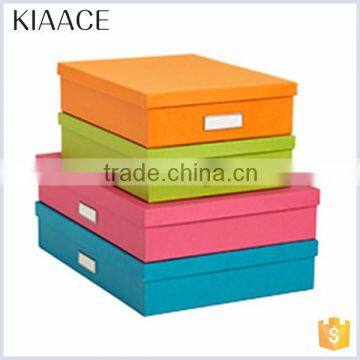 Perfect binding customized colors printing luxury gift box