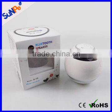 Hot New Products for 2016 Music Player Power Amplifier Ball Shape LED Mini Bluetooth Speaker With FM Radio photo-3