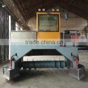 crawler compost turning manure machine
