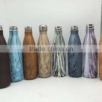 500ml Stainless steel bottle insulated bottle/ vacuum water transfer