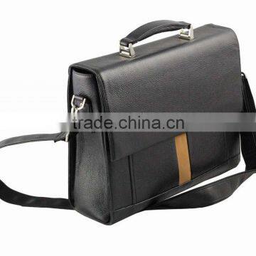 Top Grade Fashion Men's Briefcase,Genuine Leather Briefcase,Business Briefcase,High Quality Briefcase With Handles and One Band photo-3