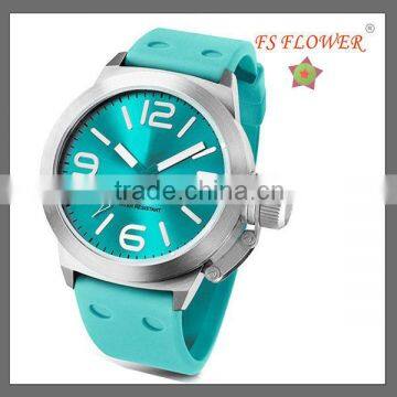 New Fashion Young Men Watch Silicone Bracelet Vogue Watch