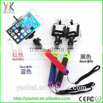 Selfie Stick 2015 Mobile Phone Selfie Stick With Blue Tooth Remote Shutter