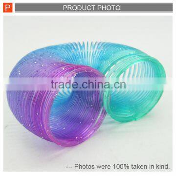 4.5cm Promotiontoys Rainbow Bouncing Spring Slinky Toys photo-5