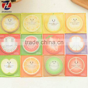 New product round shape design unique notepad