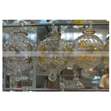 High quality Blown Glass Christmas Decore