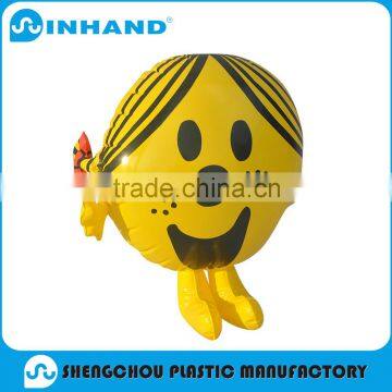 Hot sale commercial grade advertising inflatable lovely girl