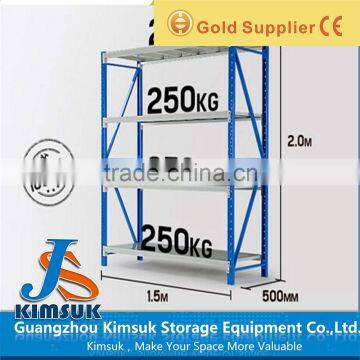 Cold Pressure Molding Light Medium Duty Garage Shelving Steel Angle Rack photo-1