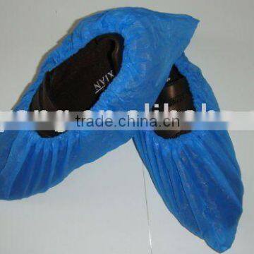 machine made single elastic shoe overshoes