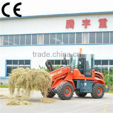 chinese mini loader TL1500 4x4 wheel drive telescopic loader wheel loader for sale