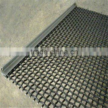 Crimped wire mesh for mining screen mesh