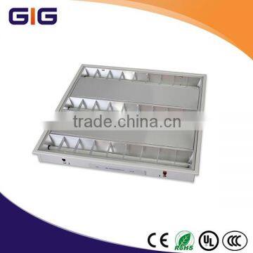 new iron aluminum grille lamps fluorescent lamp light fixture