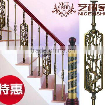 wrought iron handrailis decoration / ornamental iron handrailis supply