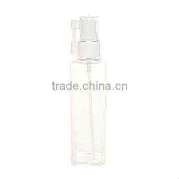 Nose Sprayer Cap PET 110ml Square Clear