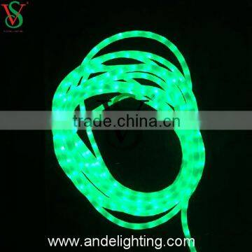 LED Rope Lights Bright Colored Green Rope Light Christmas Lights photo-2