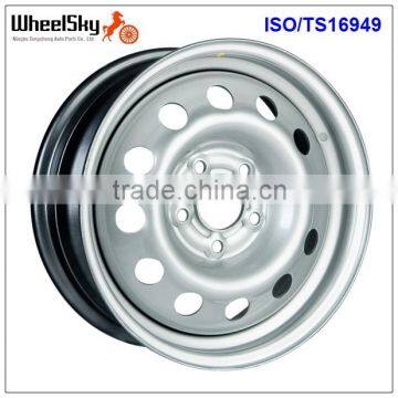 15x6 Steel Wheel Silver Rim