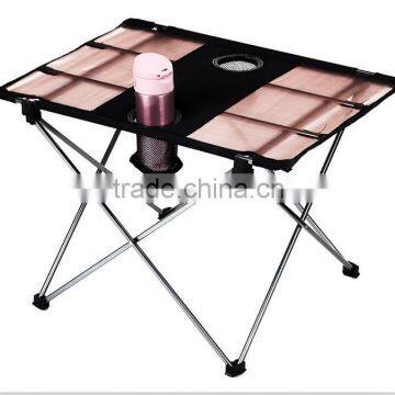 Folding Camping Picnic Table With Cup Holders photo-2
