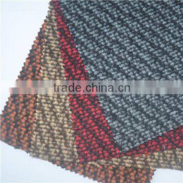 woolen Jacquard/fancy fabric made in asia woolen spot goods/wool poly blend worsted fabric, wool fabric check pattern