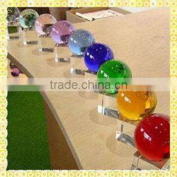 Handcrafted Seven Color Crystal Ball For Married Gifts