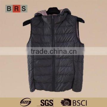 Ultra Light Men Hooded Slimming Down Vest