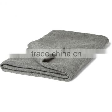 15JWS0716 100%cashmere knitted baby throw blanket