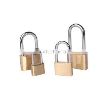 LONG SHACKLE BRASS LOCK