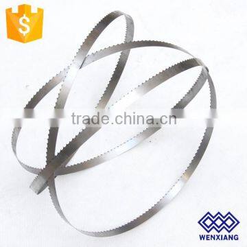 Custom wood cutting bi-metal bandsaw blade