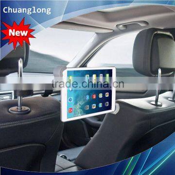 Moveable 360 Degree Rotating Unviersal Headrest Tablet PC Car Holder