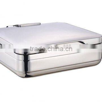 GW-232B 6L Stainless Steel New Luxury Induction Chafing Dish with Hydraulic Hinge