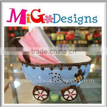 Ceramic Storage Container Top Sale Baby Car Design