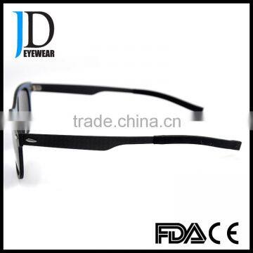 Hot Sell New Fashion Black Carbon Fiber Frame Sunglasses