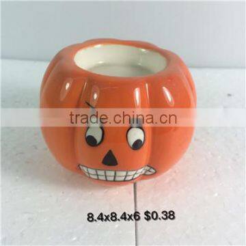 New design porcelain halloween candle holders