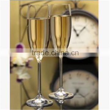 OEM & LOGO Custom Lover Long-Stem Champagne Flute Glasses for Wedding Toasting