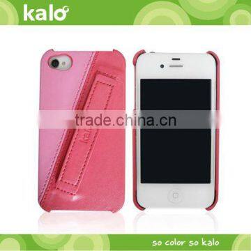 mobile phone leather case for iPhone 4S