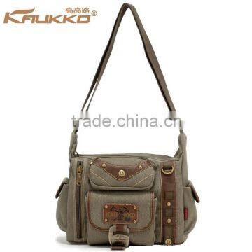 Old Fashion Canvas Messenger Bags For Teens Ergonomic Messenger Bags Blank Canvas Sling Bags Messenger Bag Men