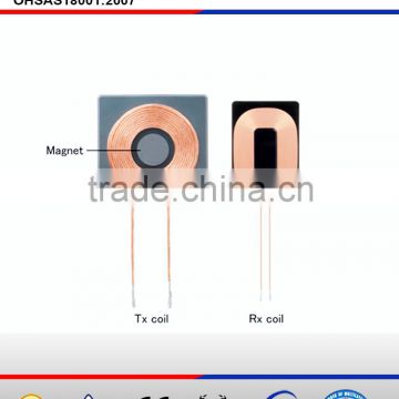 China manufacturer of copper induction coil qi wireless charging coil