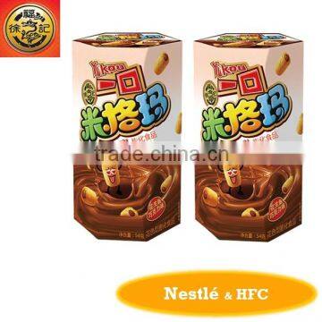 HFC 5711 grain snack crispy sweet filling rice rolls with peanut flavor