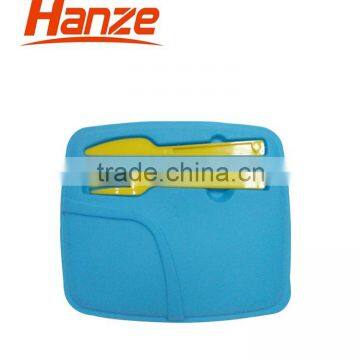 2 Compartment Plastic Food Container With Fork And Knife