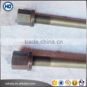 Golden Fine-polished Carbon Steel 10.9 Grade Full Round Thread U Bolts for Hino