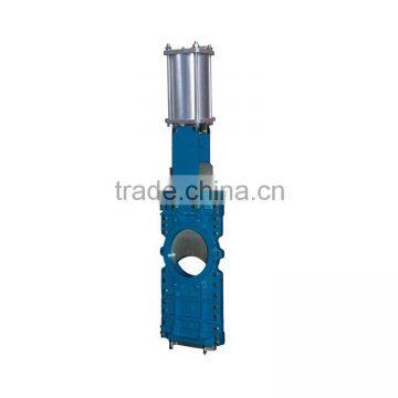 Low Price Flanged Manual Stem Knife Gate Valve Pn25 Cast Iron Din photo-5