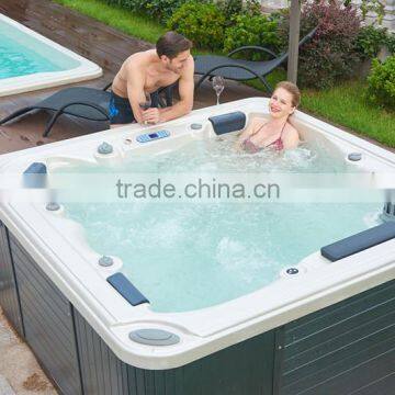 Joyspa Jy8808 Acrylic Massage Outdoor Whirlpool 8seats Familly Hot Tub photo-3