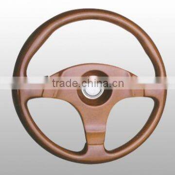 Wooden steering wheel