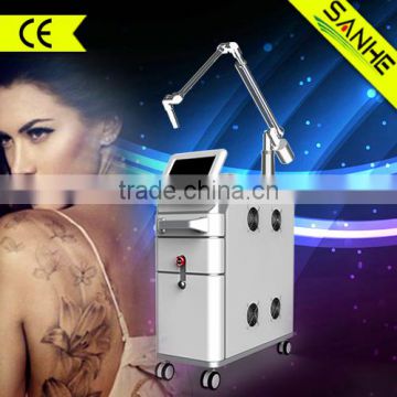 Sanhe SQ-2 Nd: yag laser skin care system/ 1064nm&532nm tattoo removal medical laser treatment equipment