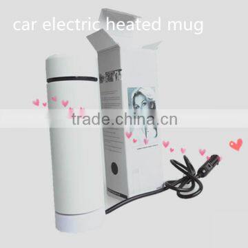 Manufacturer price usb electric heating cup car electric auto heated travel cups and mugs