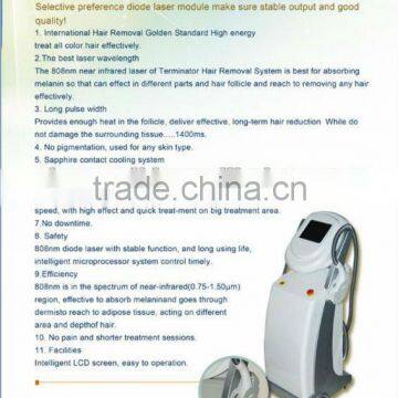 2013 Newest Amber Multifunction Diode Laser hair removal