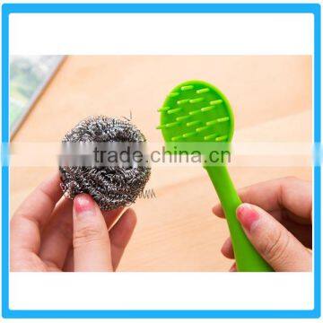 Kitchen Cleaning Brush Pot, Plastic Brush Pan ,House Kitchen Pot Plastic Cleaning Brushes photo-2