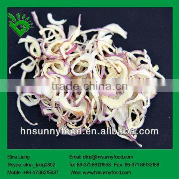 China factory red onion flake