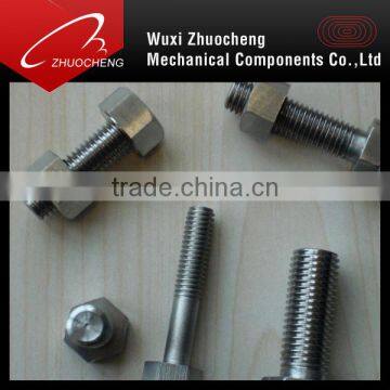 DIN933 DIN931 316 stainless steel bolt and nut