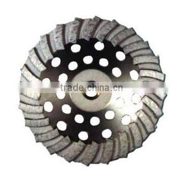 100mm Waved Turbo Diamond Grinding For Stone Cup Cutting Wheel -----STBV