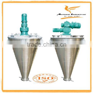 Double-Cones Spiral Powder Mixer